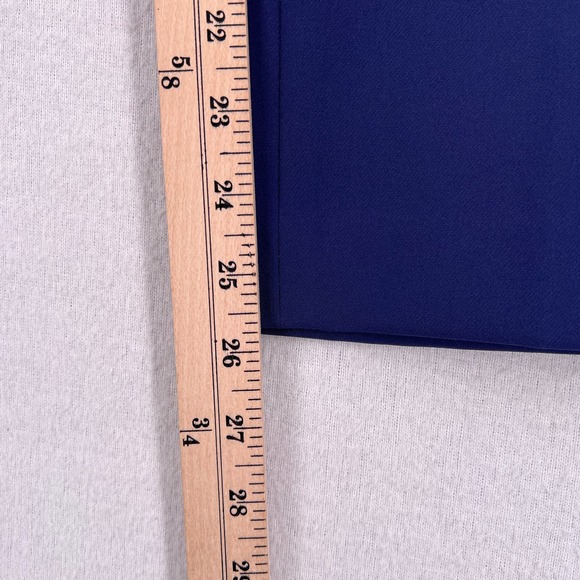 THEORY Classic Skinny Pants Womens 6 Blue Mid Rise Perform Tech Midrise Slim - Picture 13 of 13